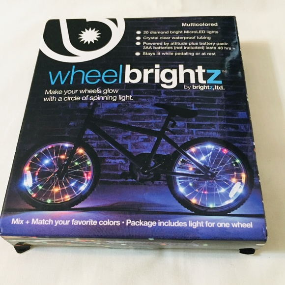 Britz Other - Wheelbrightz Multicolored Bicycle LED Red Blue and Green Lights  NIB